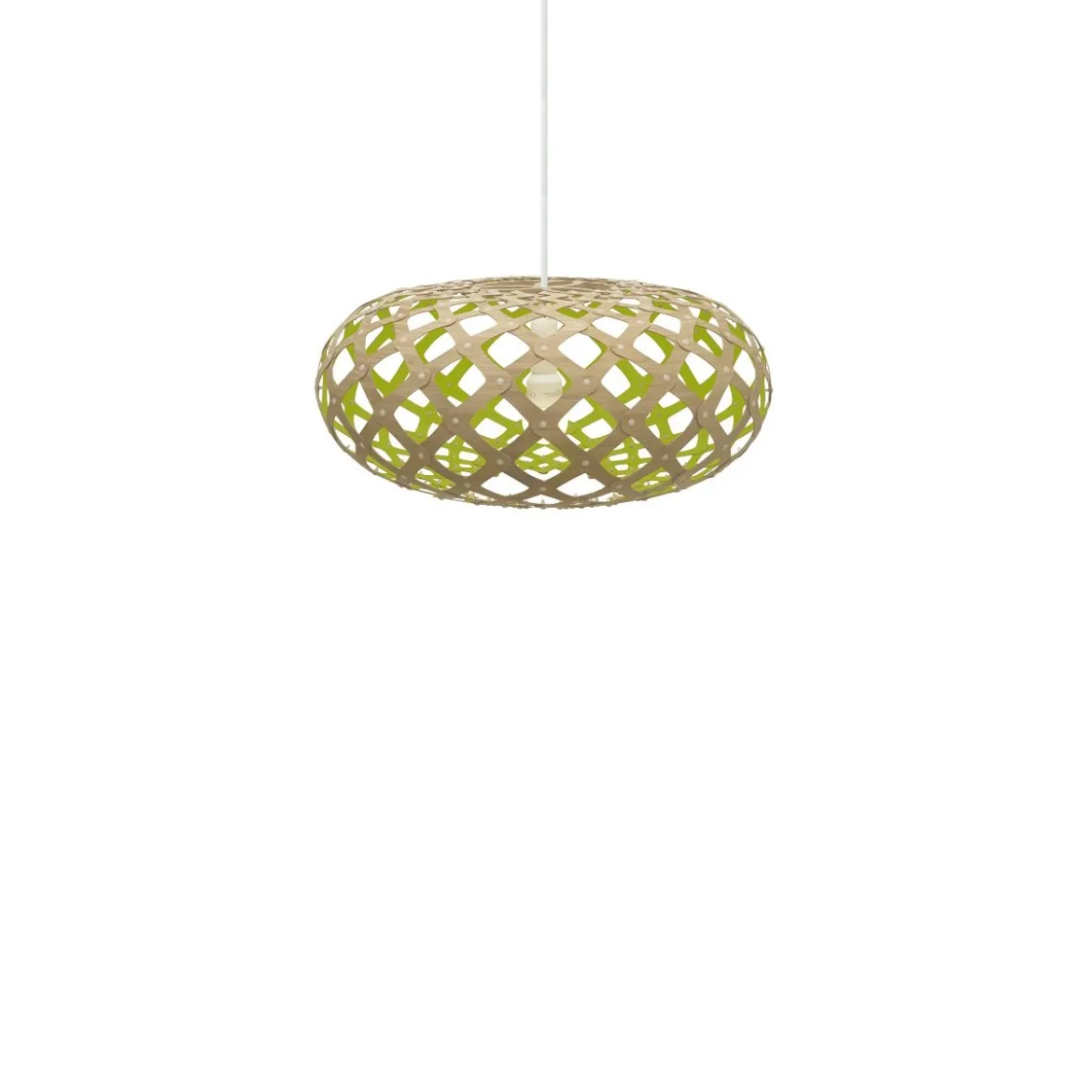 David Trubridge Kina Pendelleuchte Ø 44cm limette