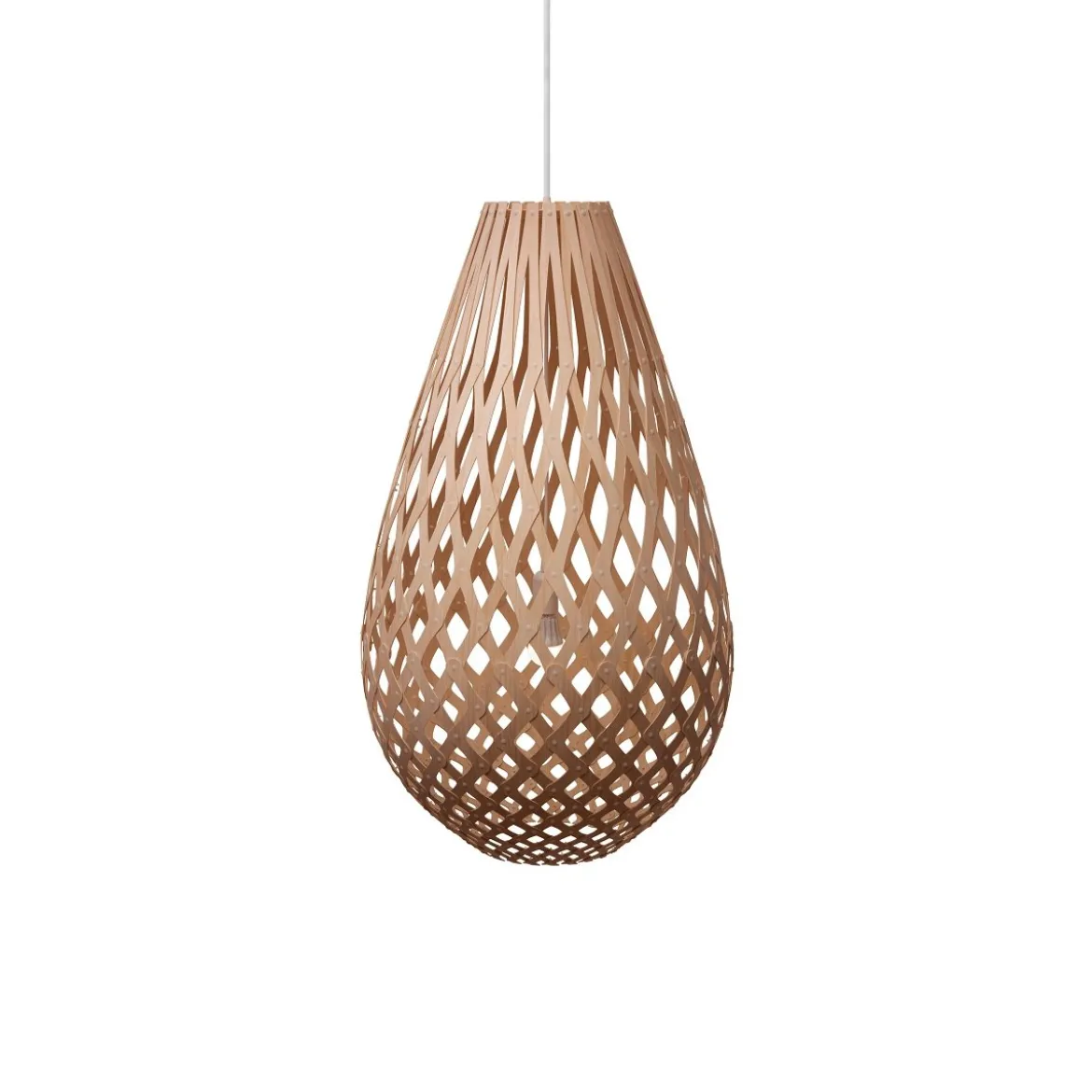 David Trubridge Koura Pendelleuchte 100 cm bambus