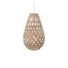 David Trubridge Koura Pendelleuchte 75 cm bambus