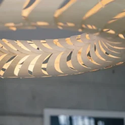 David Trubridge Maru Pendelleuchte Ø 140cm bambus