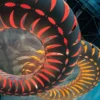 David Trubridge Maru Pendelleuchte Ø 140cm rot