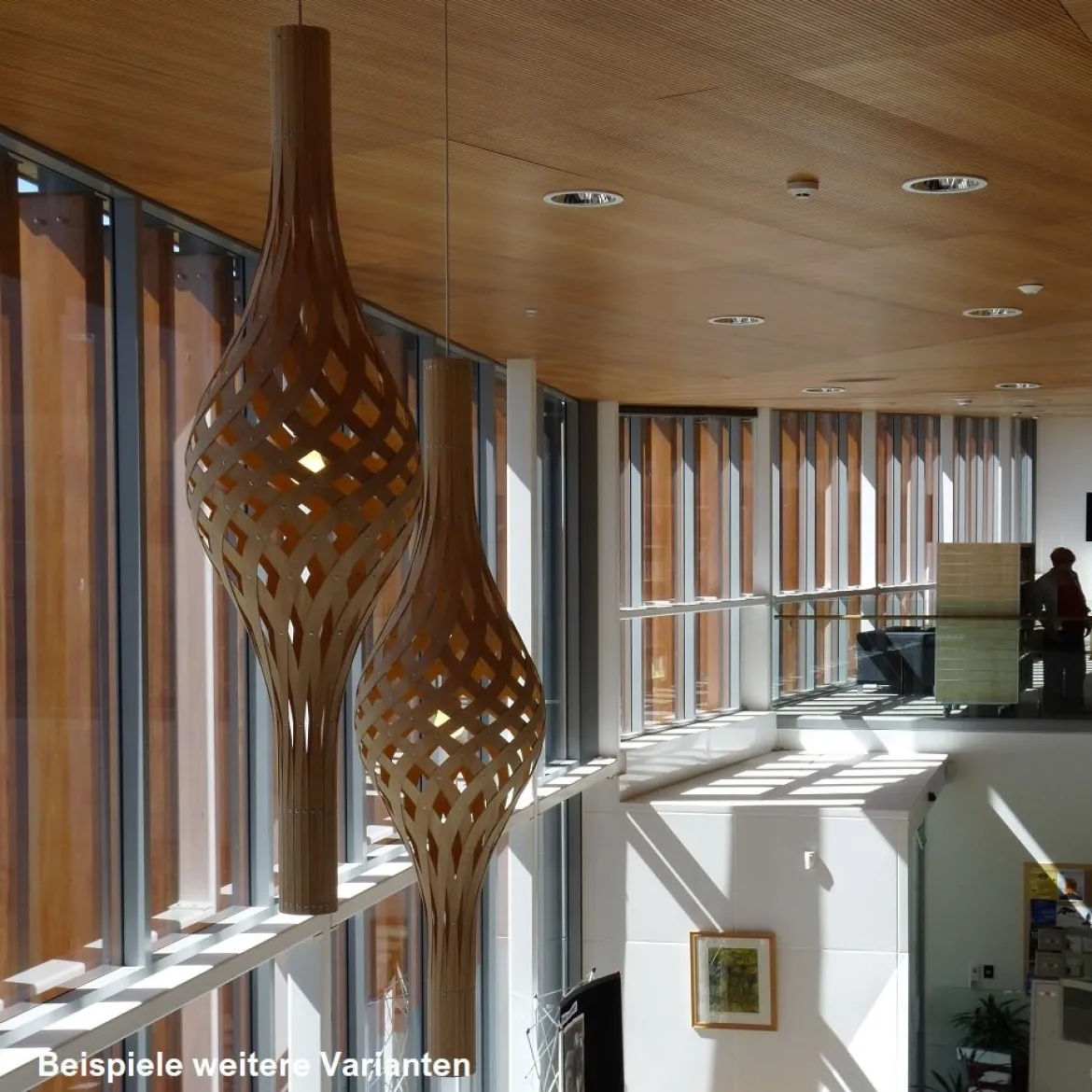 David Trubridge Nikau Pendelleuchte bambus