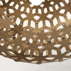 David Trubridge Snowflake Pendelleuchte Ø 80cm bambus