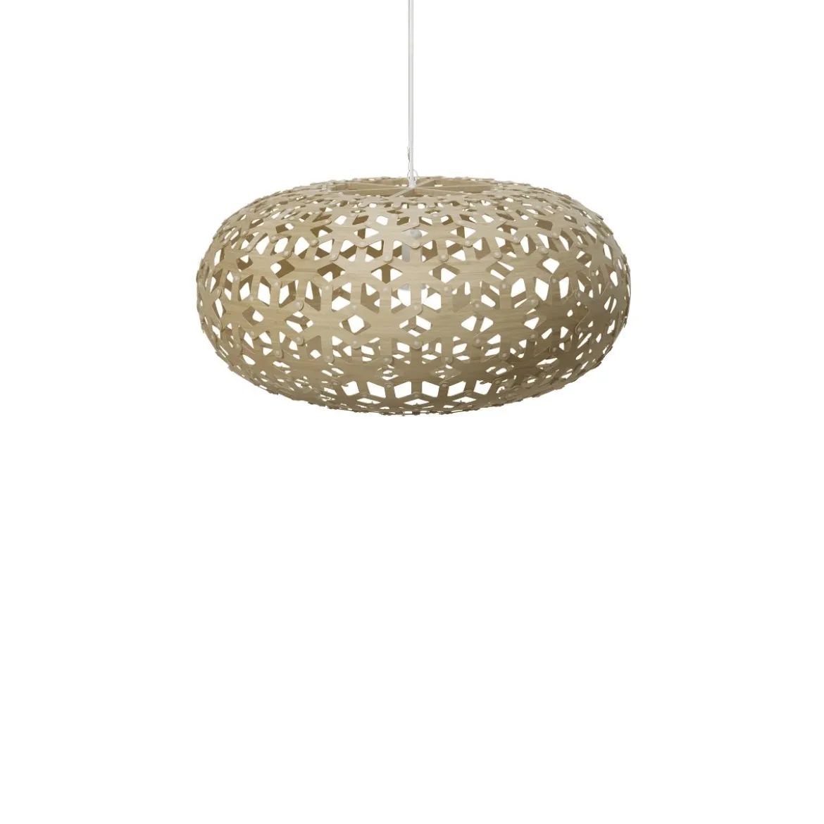 David Trubridge Snowflake Pendelleuchte Ø 80cm bambus