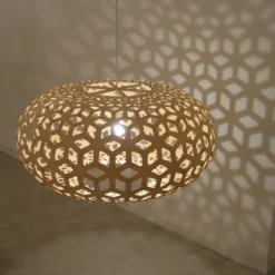 David Trubridge Snowflake Pendelleuchte Ø 100cm bambus