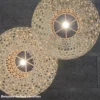 David Trubridge Snowflake Pendelleuchte Ø 100cm orange