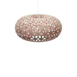 David Trubridge Snowflake Pendelleuchte Ø 100cm pink
