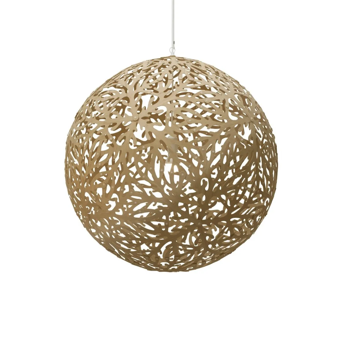 David Trubridge Sola Pendelleuchte Ø 100cm bambus