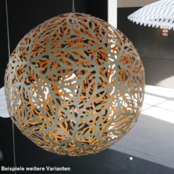 David Trubridge Sola Pendelleuchte Ø 135cm bambus