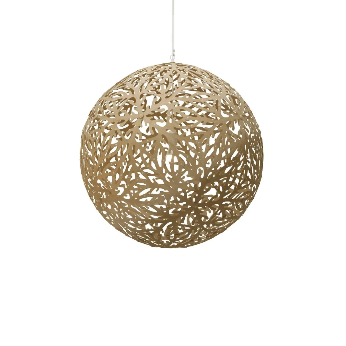 David Trubridge Sola Pendelleuchte Ø 80cm bambus