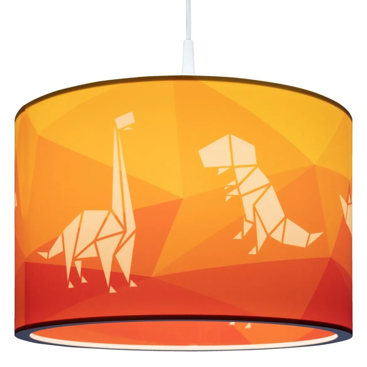 Elobra 139905 Hängeleuchte Dinopoly orange 40cm E27
