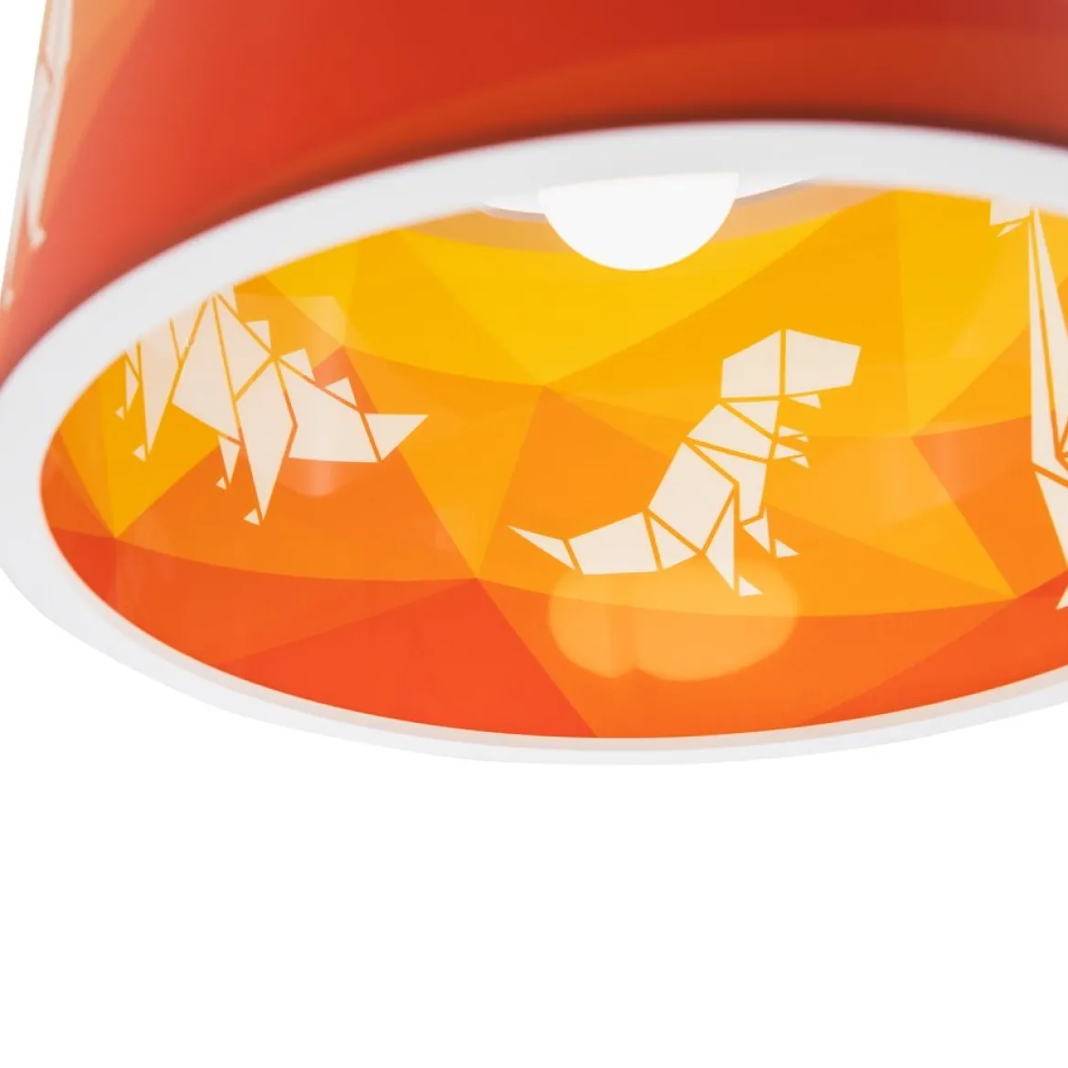 Elobra 139905 Hängeleuchte Dinopoly orange 40cm E27