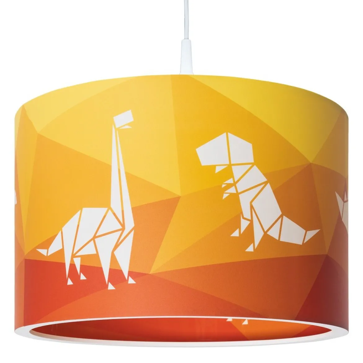 Elobra 139905 Hängeleuchte Dinopoly orange 40cm E27