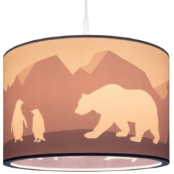 Elobra 139561 Hängeleuchte Scandi Antarktis lila 40cm