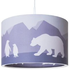 Elobra 139561 Hängeleuchte Scandi Antarktis lila 40cm