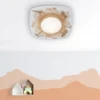 Elobra 139639 LED Deckenleuchte Scandi Savanne sand orange 3000K