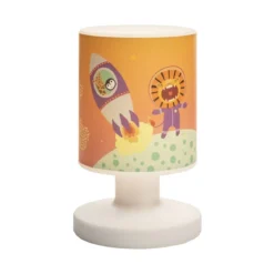 Elobra 140987 LED Tischleuchte Akkuleuchte Little Astronauts Escape orange lila