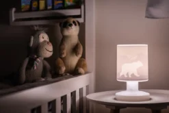 Elobra 141014 LED Tischleuchte Akkuleuchte Scandi Antarktis lila