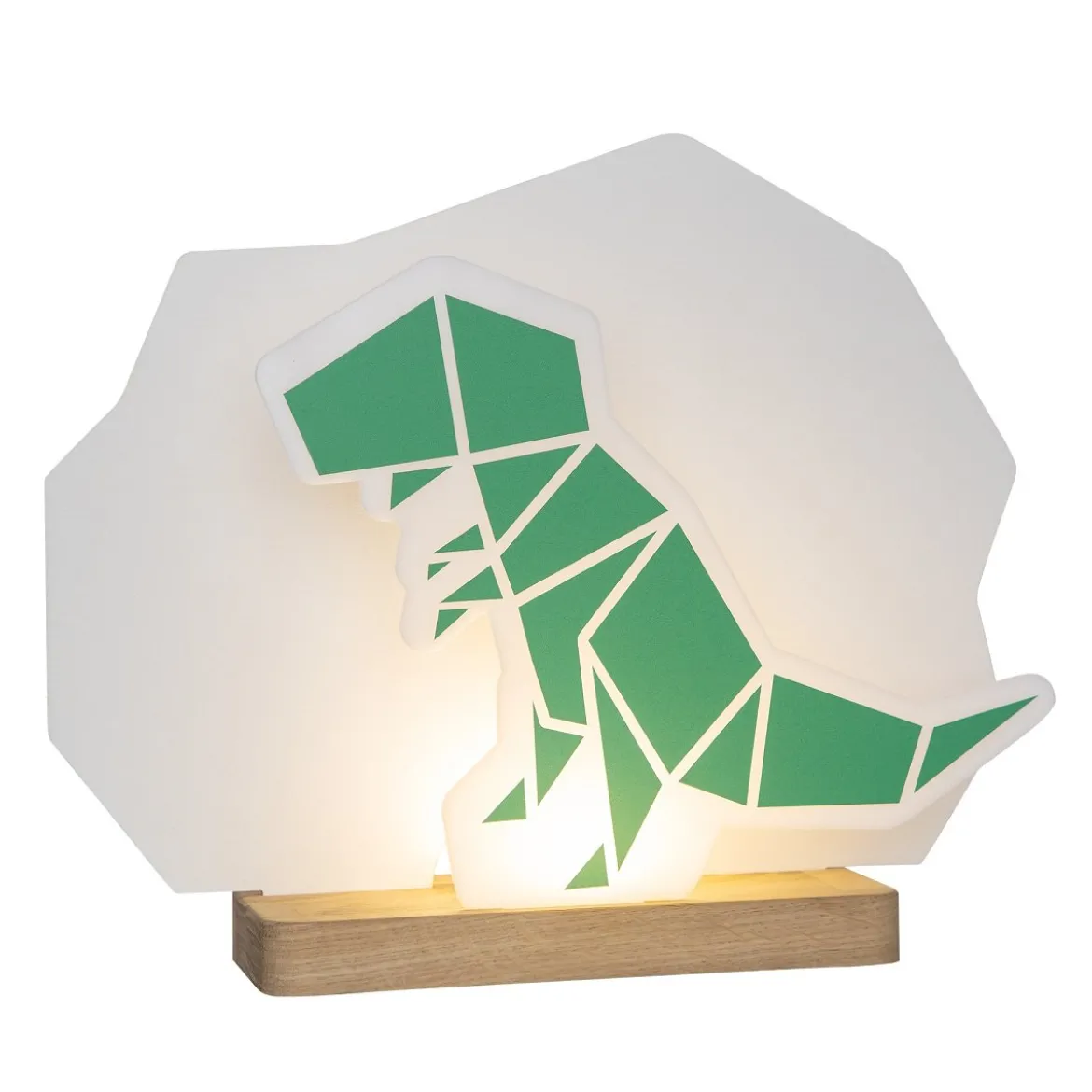 Elobra 139929 LED Tischleuchte Stecksystem Dinopoly grün warmweiß