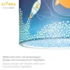 Elobra No. 138397 Deckenleuchte Little Astronauts Space Mission blau