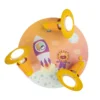 Elobra No. 137970 Deckenleuchte Rondell Little Astronauts Escape 3-flammig Orange