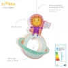 Elobra No. 138007 Pendelleuchte Little Astronauts Löwe 1-flammig Orange