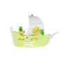 Elobra No. 126394 Pendelleuchte Segelschiff mit Fröschen, Lindgrün