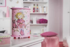 Elobra No. 139417 Tischleuchte Prinzessin Lillifee mit Eule 1-flammig Rosa