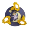 Elobra 138304 Prinzessin Lillifee Spot Rondell Gute Nacht Nachthimmel blau gelb