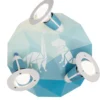 Elobra 139844 Spot Rondell Dinopoly 3-flammig blau E14