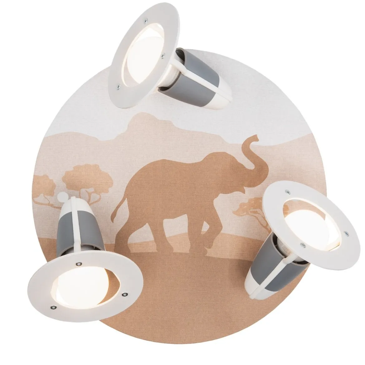 Elobra 139622 Spot Rondell Scandi Savanne 3-flammig sand orange E14