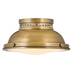 Elstead Amelia 2 Light Deckenleuchte 2-flammig messing E27