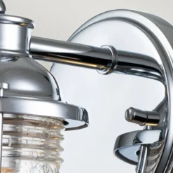 Elstead Ashland Bay Light Wandleuchte Chrom klar