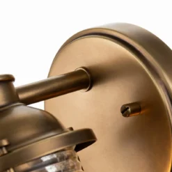 Elstead Ashland Bay Light Wandleuchte Messing klar