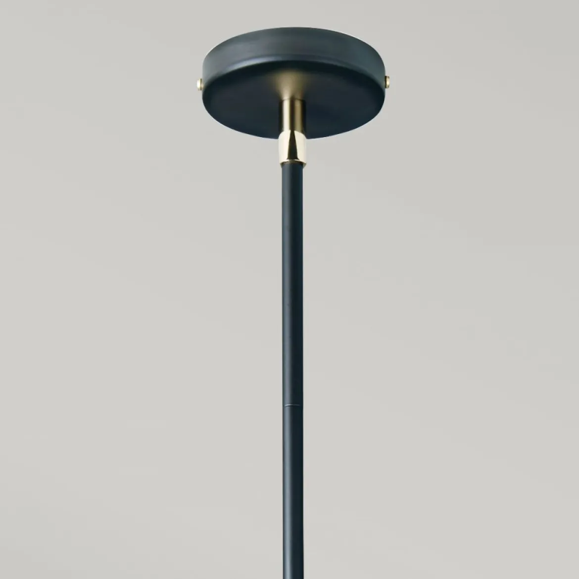 Elstead Balance Pendelleuchte 5-flammig schwarz Lampenschirm weiss E27