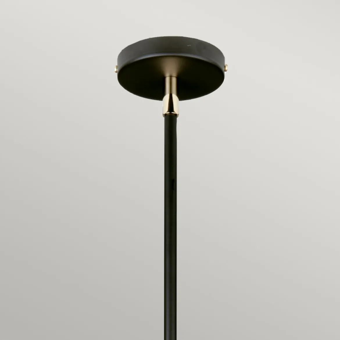 Elstead Balance Pendelleuchte 1-flammig schwarz Lampenschirm weiss E27 45cm
