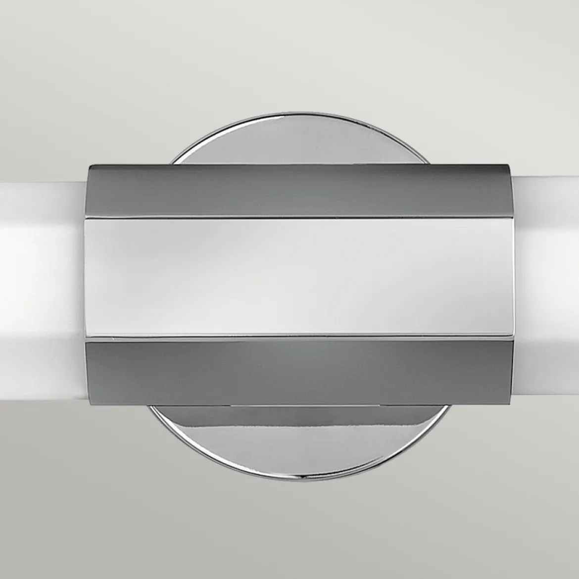 Elstead Facet Dual LED Wandleuchte chrom opal
