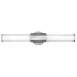 Elstead Facet Dual LED Wandleuchte chrom opal