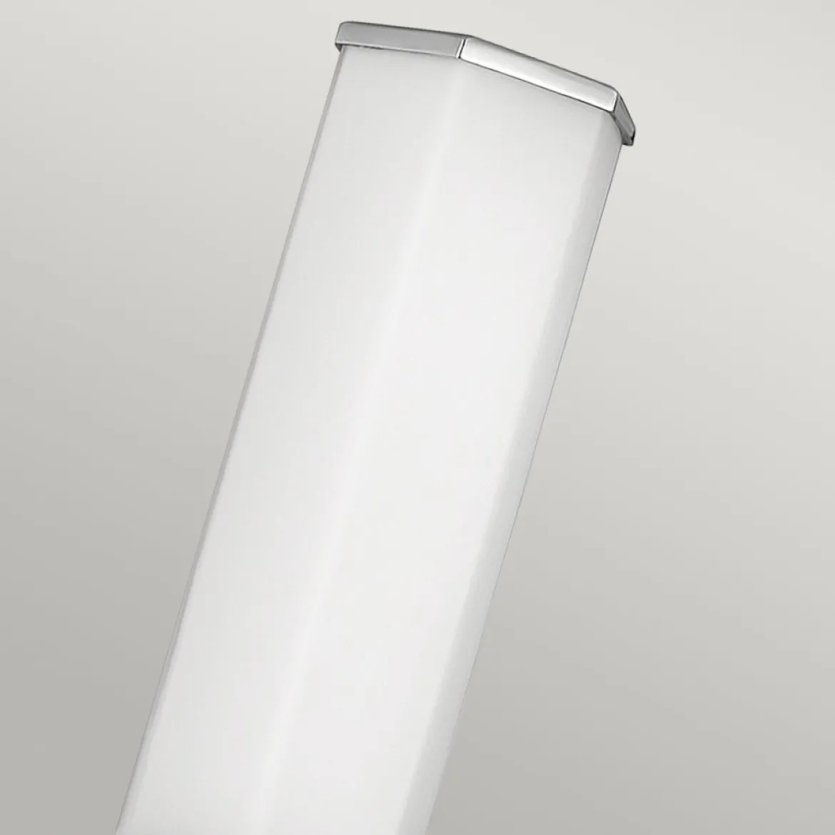 Elstead Facet LED Wandleuchte chrom poliert opal IP44
