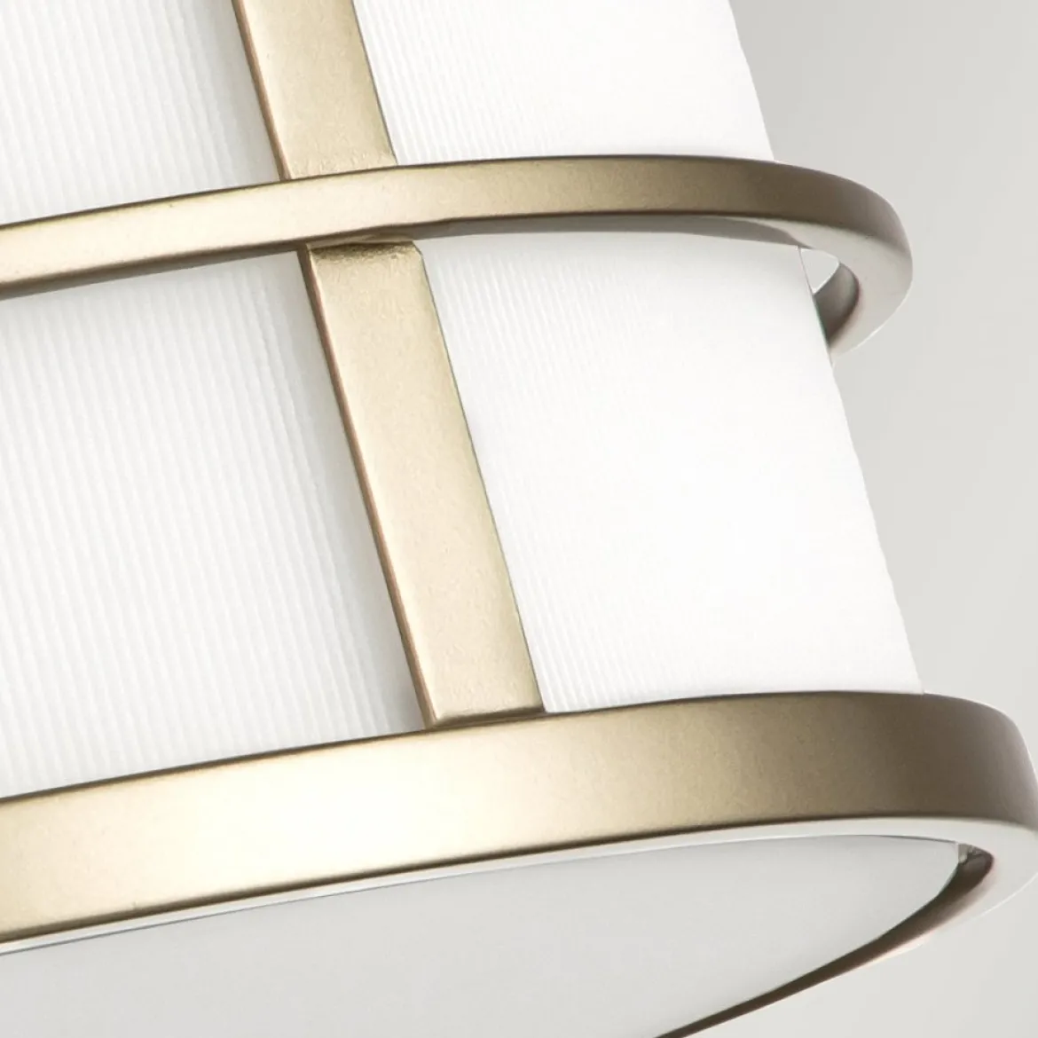 Elstead Fusion 3 Light Deckenleuchte 3-flammig messing natur lackiert E27