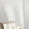 Elstead Kayva LED Wandleuchte 1-flammig Nickel klar IP44