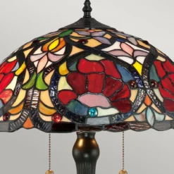 Elstead Larissa 2-flammig Tischleuchte Bronze design