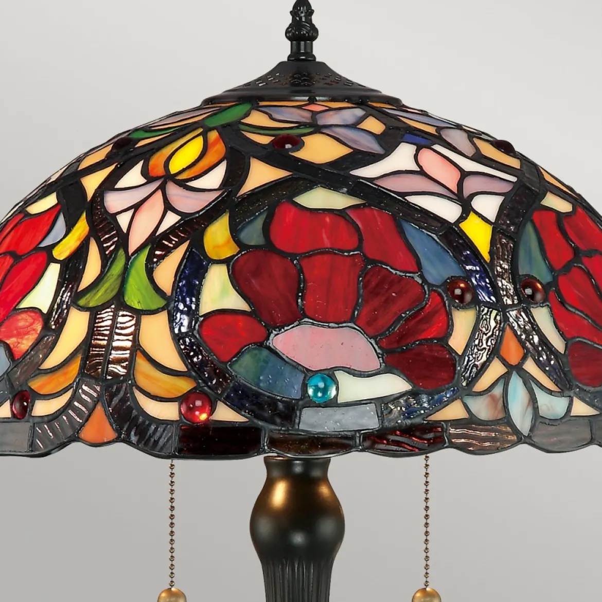 Elstead Larissa 2-flammig Tischleuchte Bronze design