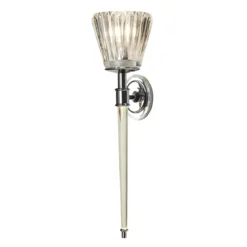 Elstead Lighting Agatha 2-Light Wandleuchte Chrom poliert 1-flammig G9 IP44