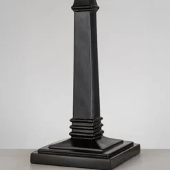 Elstead Lighting Alderley Tischleuchte Large 1-Light Bronze E27 Tiffany mehrfarbig