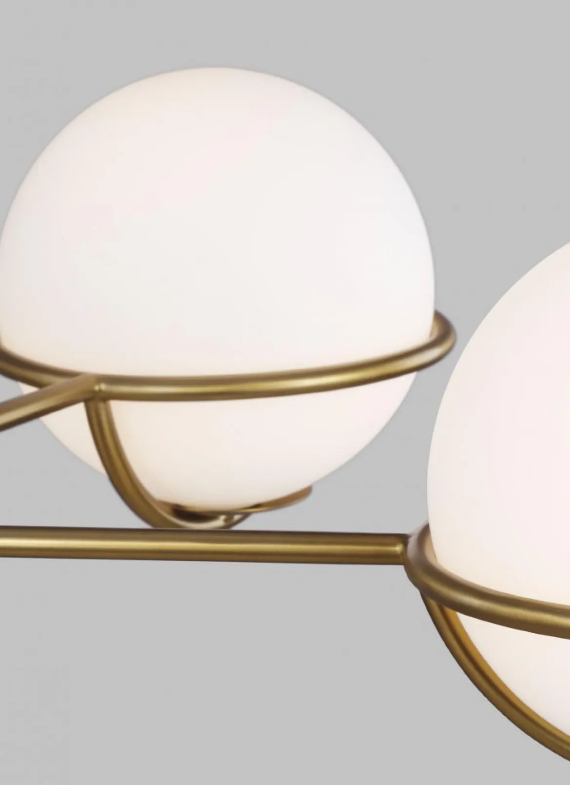 Elstead Lighting Apollo 5-Light Kronleuchter 5-flammig G9 messingfarben matt