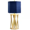 Elstead Lighting Apollo 1-Light Tischleuchte Messing gebürstet 87cm