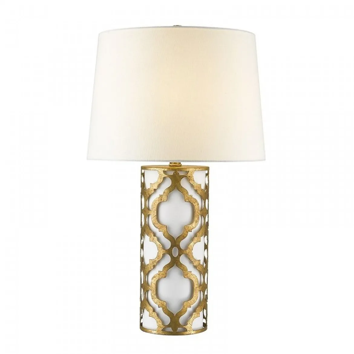 Elstead Lighting Arabella 1-Light Tischleuchte Gold 1-flammig E27 70cm