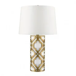 Elstead Lighting Arabella 1-Light Tischleuchte Gold 1-flammig E27 70cm