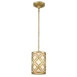 Elstead Lighting Arabella 1-Light Pendelleuchte Gold 1-flammig E27